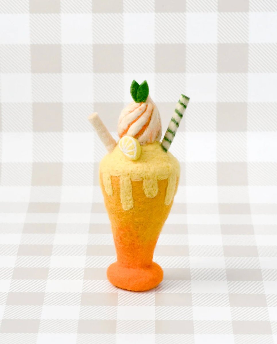 Felt Milkshakes Play Food - Tara Treasures