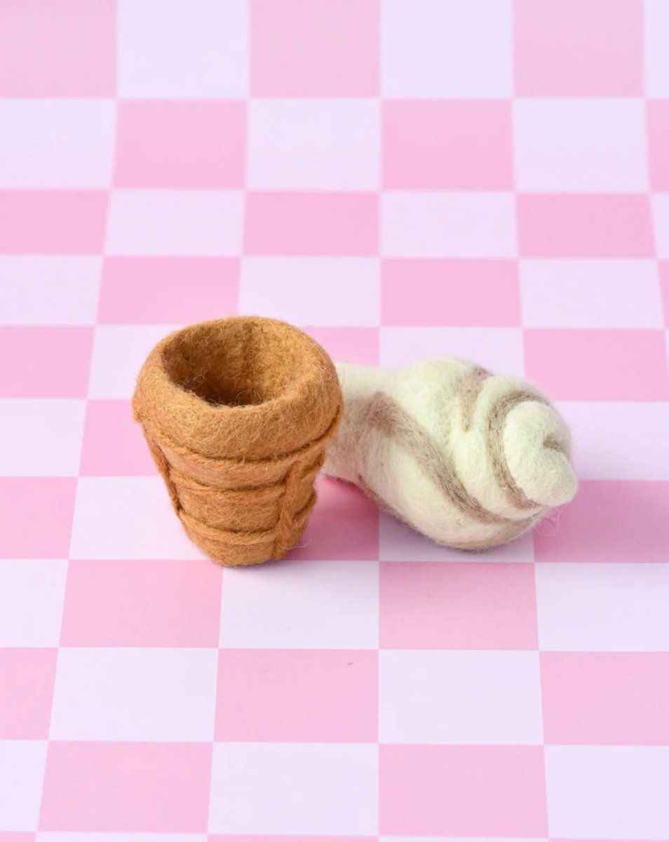 Felt Soft Serve Ice Cream - Tara Treasures