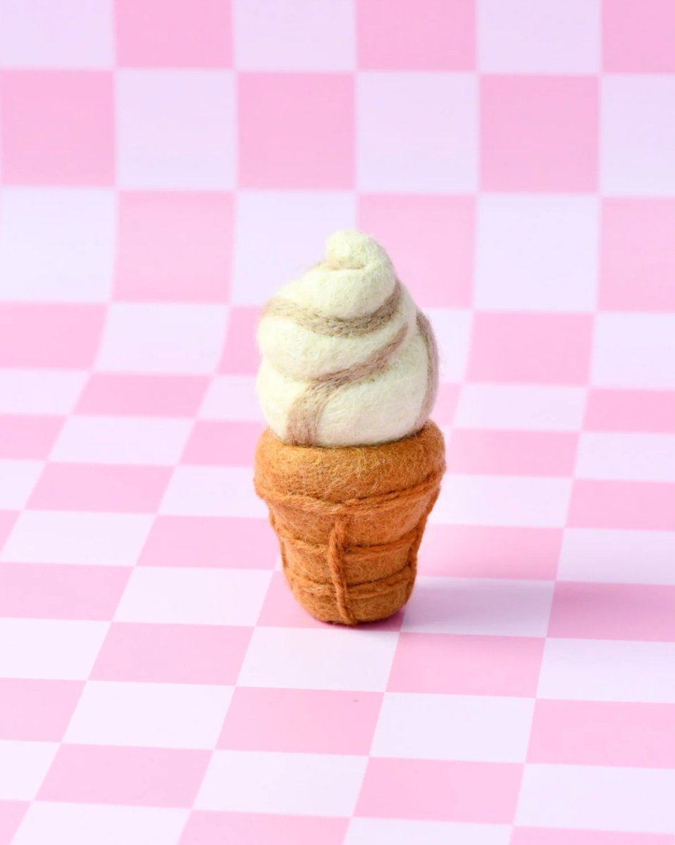 Felt Soft Serve Ice Cream - Tara Treasures