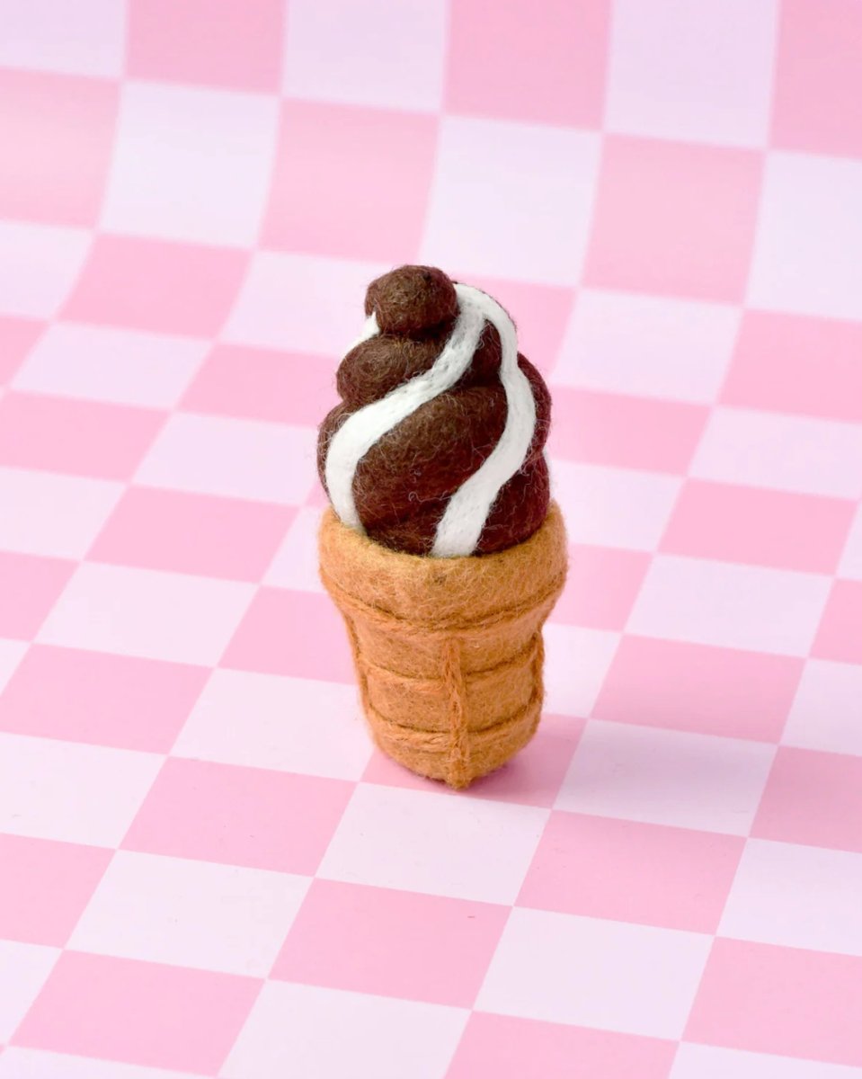 Felt Soft Serve Ice Cream - Tara Treasures