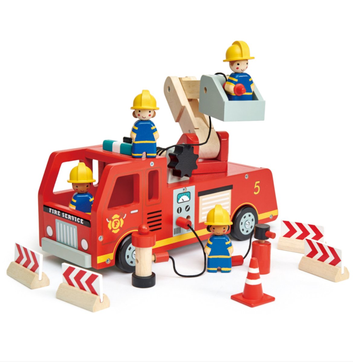 Fire Engine - Tender Leaf Toys