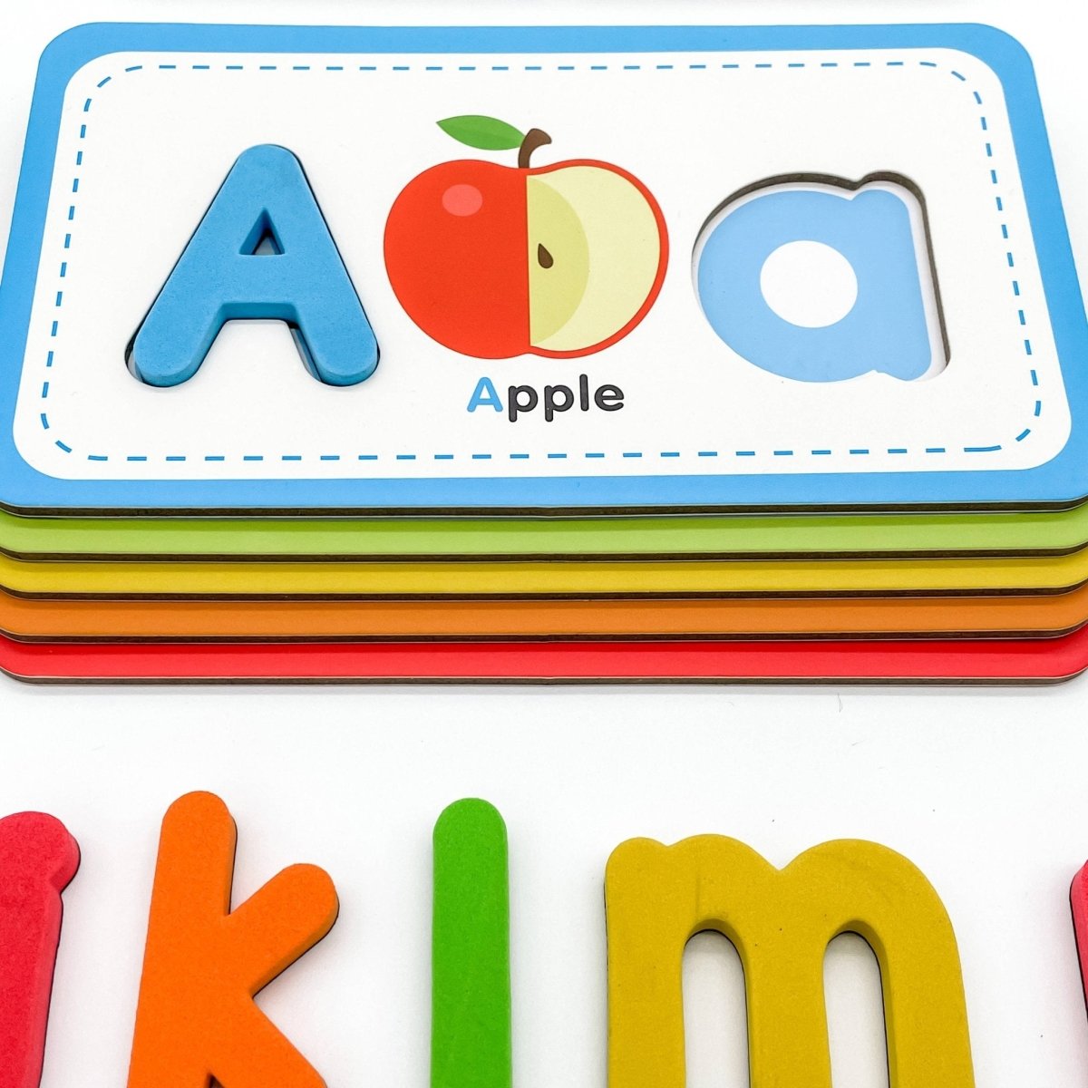 Flashcards & ABC Magnetic Letters by Curious Columbus