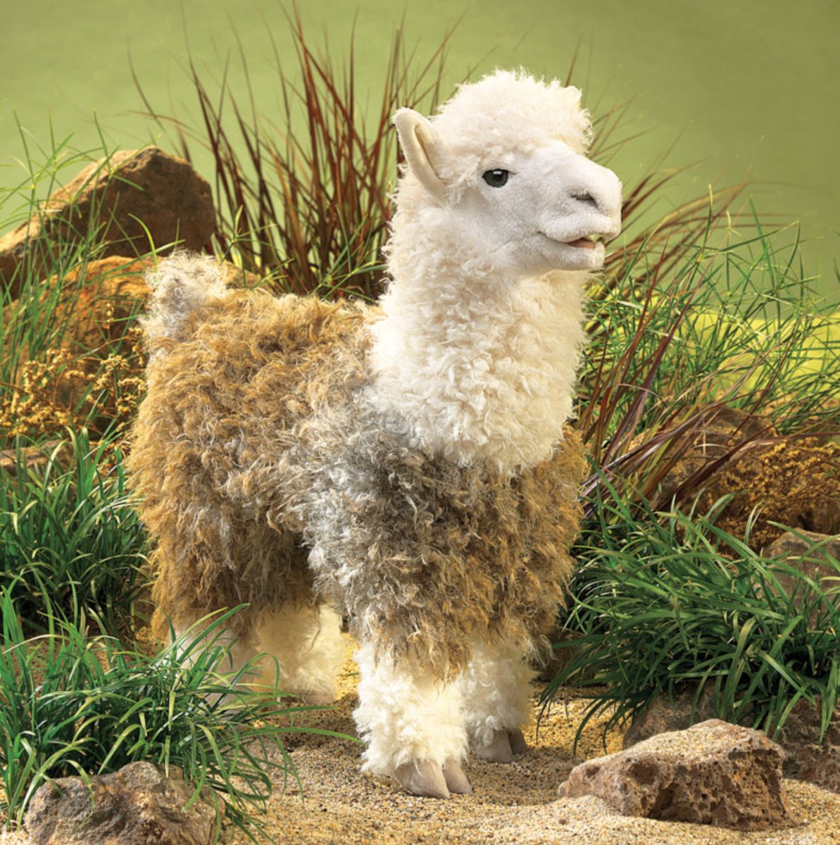 Folkmanis - Alpaca Puppet