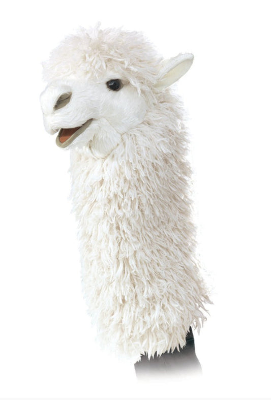 Folkmanis - Alpaca Stage Puppet