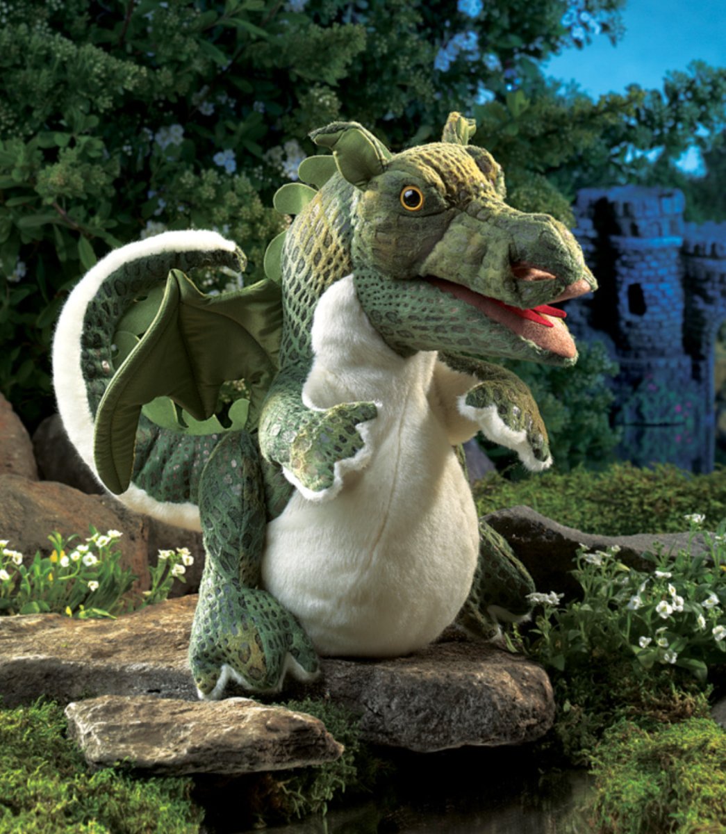 Folkmanis - Baby Dragon Puppet