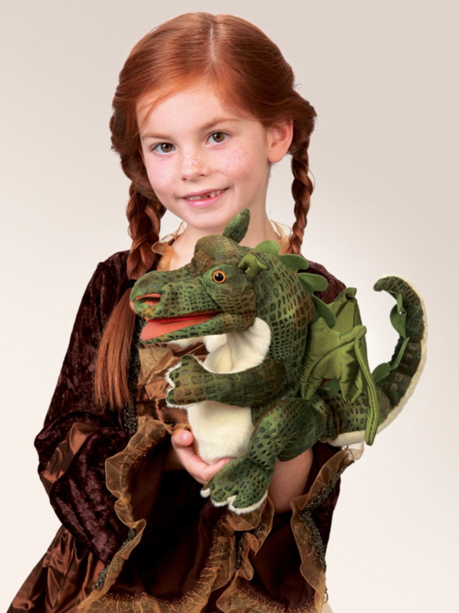 Folkmanis - Baby Dragon Puppet