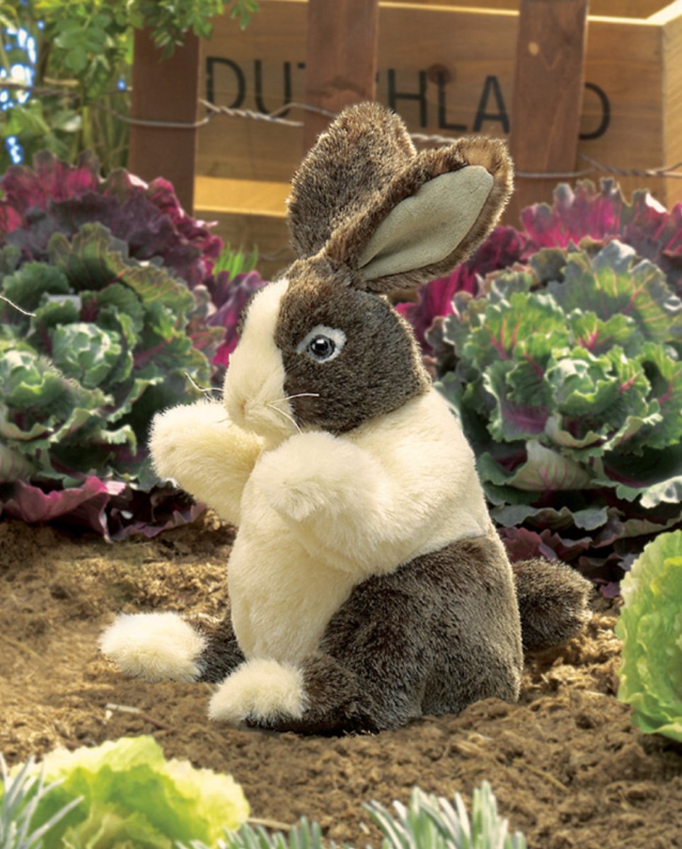 Folkmanis - Baby Dutch Rabbit Puppet