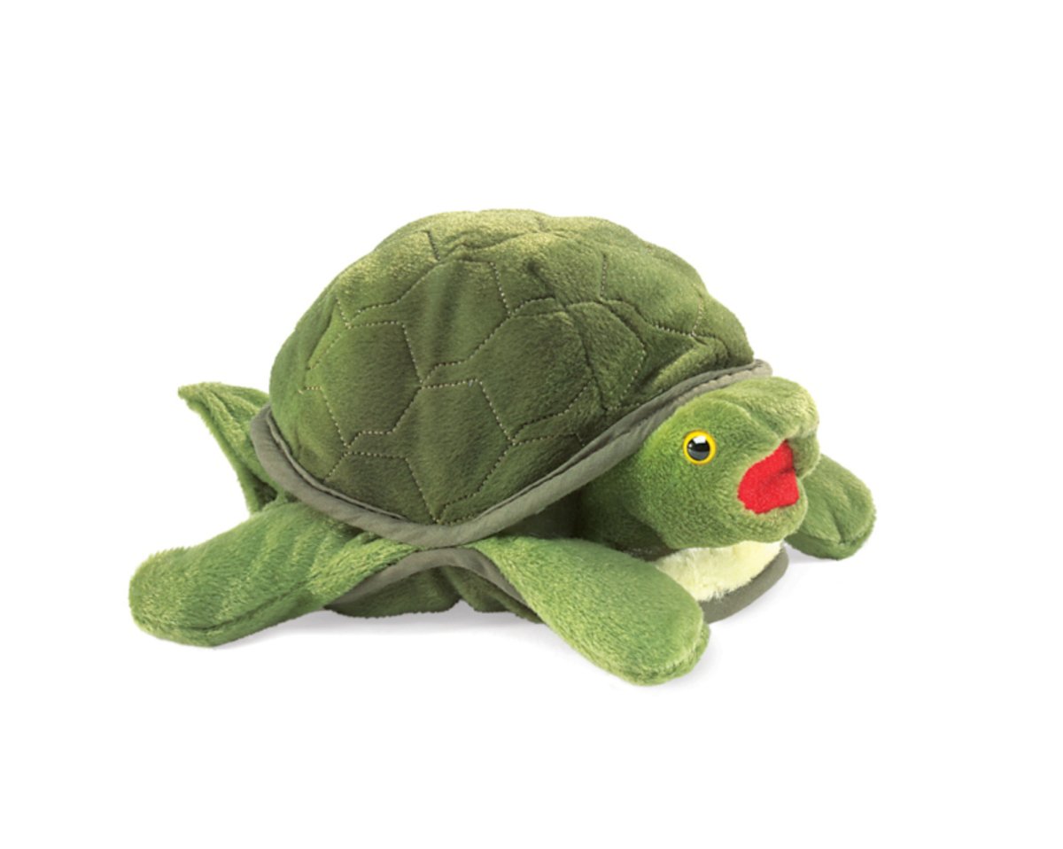 Folkmanis - Baby Sea Turtle Puppet