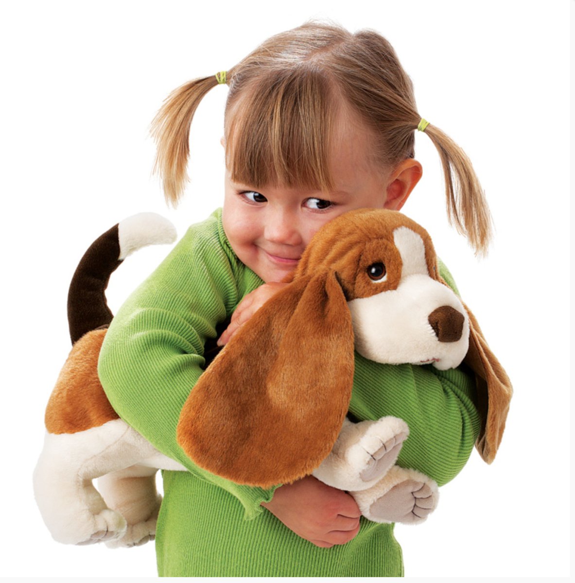 Folkmanis - Basset Hound Puppet