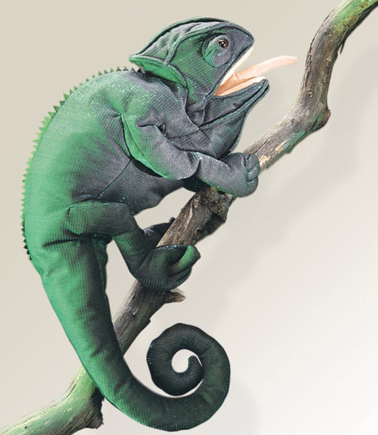 Folkmanis - Chameleon Puppet