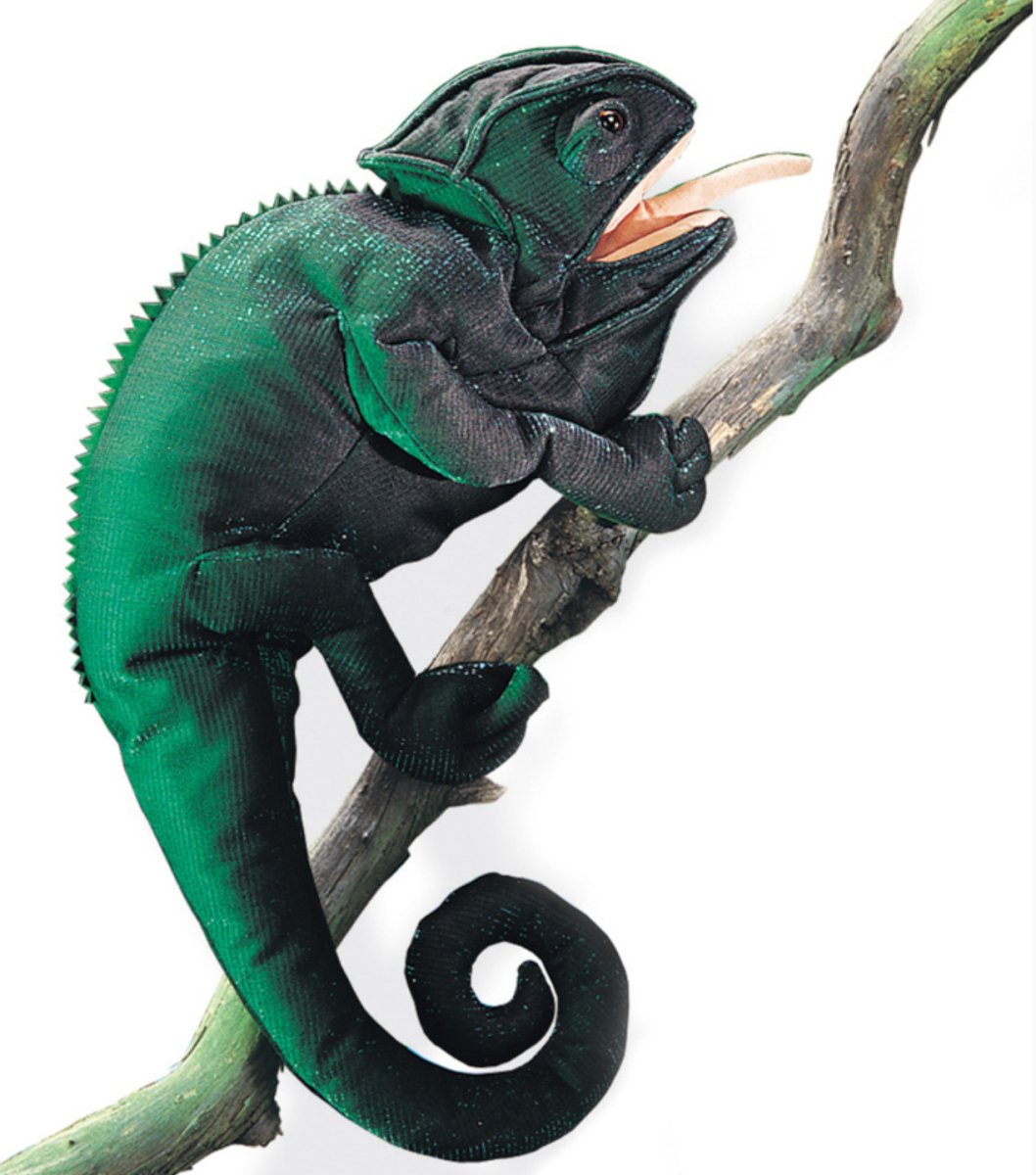 Folkmanis - Chameleon Puppet