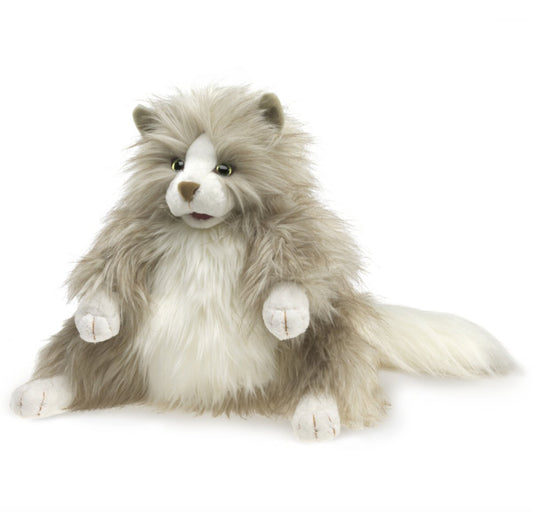 Folkmanis - Fluffy Cat Puppet