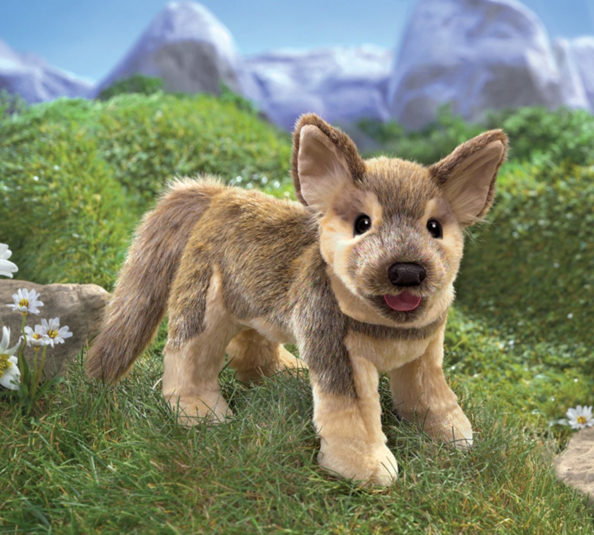 Folkmanis - German Shepherd Puppy Puppet