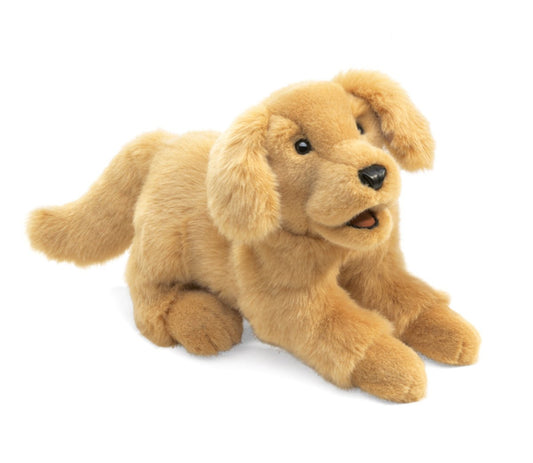 Folkmanis - Golden Retriever Puppy Puppet