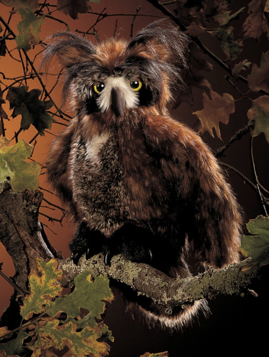 Folkmanis - Great Horned Owl Puppet