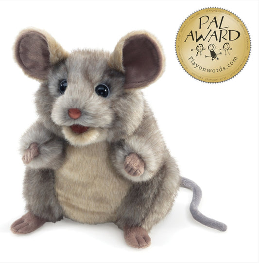 Folkmanis - Grey Mouse Puppet