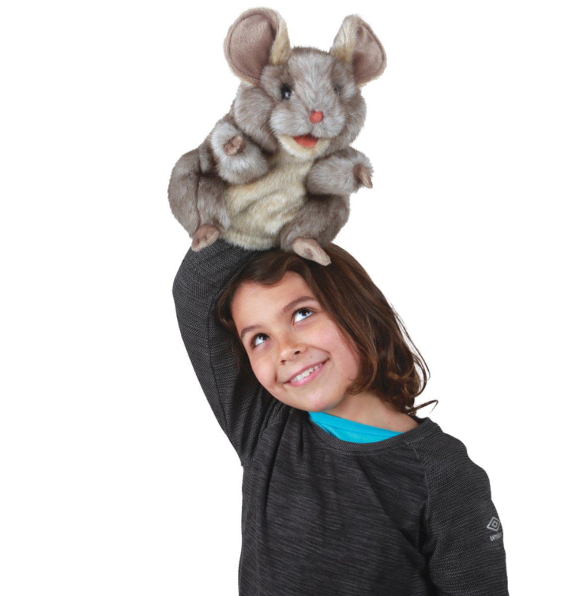 Folkmanis - Grey Mouse Puppet