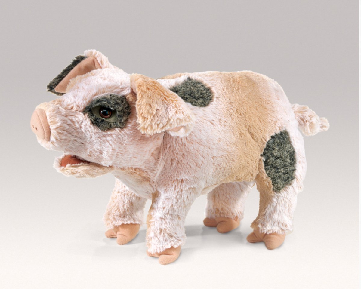 Folkmanis - Grunting Pig Puppet