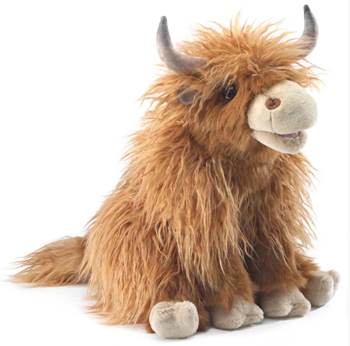 Folkmanis - Highland Cow Puppet