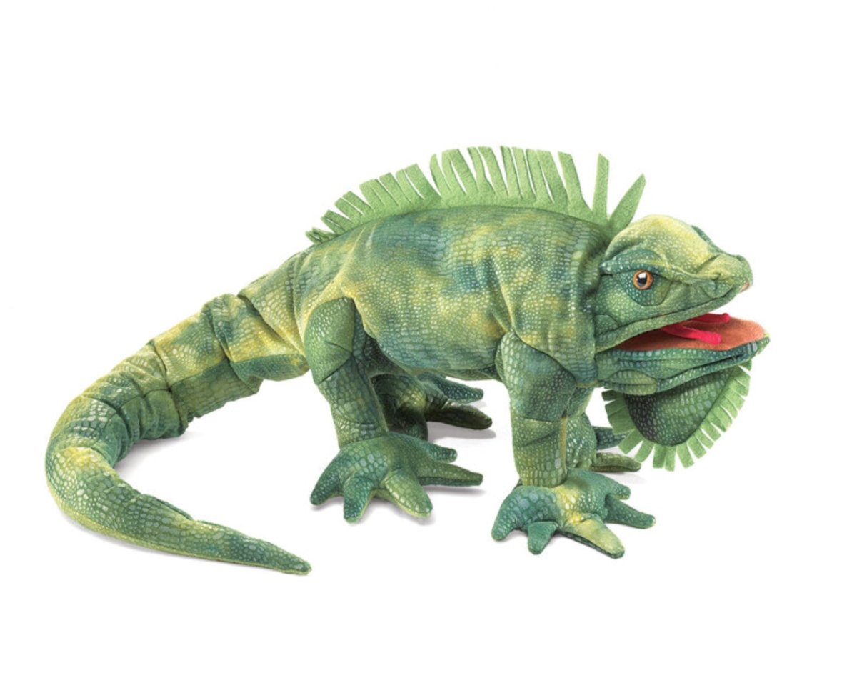 Folkmanis - Iguana Puppet