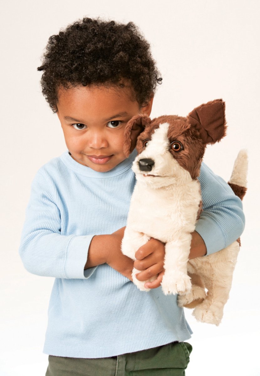 Folkmanis - Jack Russell Smooth Coat Puppet