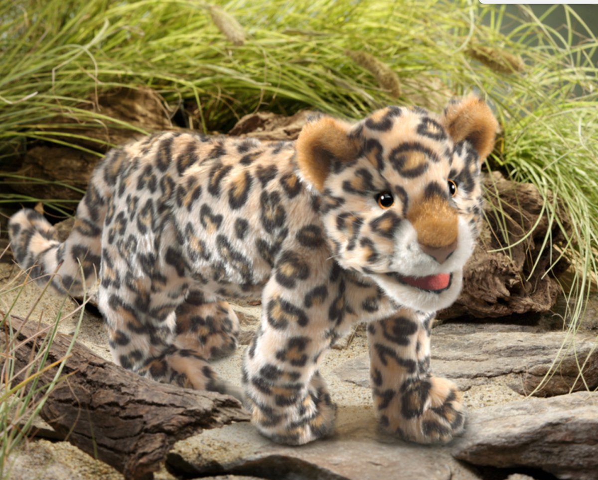 Folkmanis - Leopard Cub Puppet