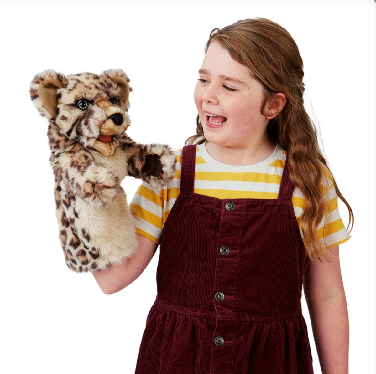 Folkmanis - Leopard Cub Stage Puppet