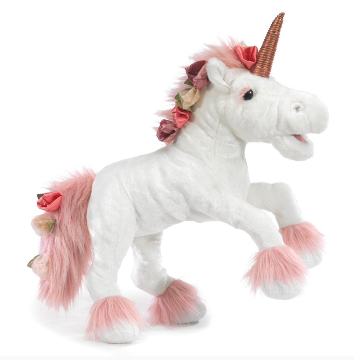 Folkmanis - Music Box Unicorn Puppet