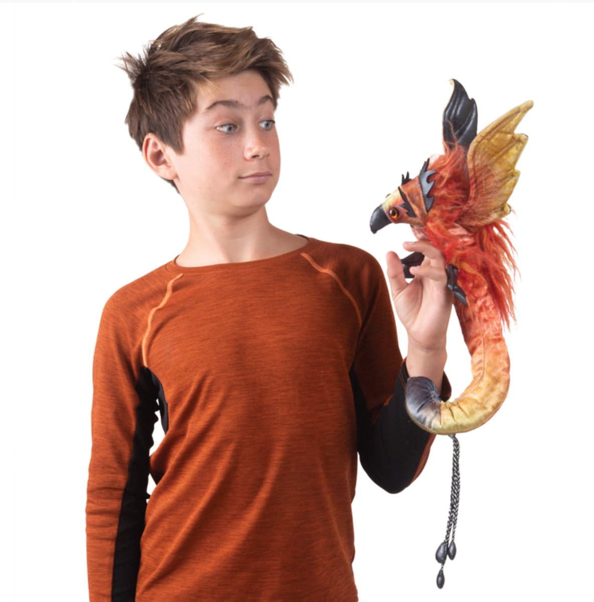 Folkmanis - Phoenix Wristlet Puppet