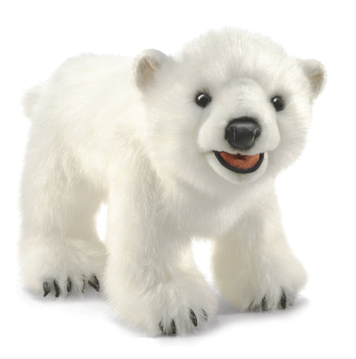 Folkmanis - Polar Bear Cub Hand Puppet