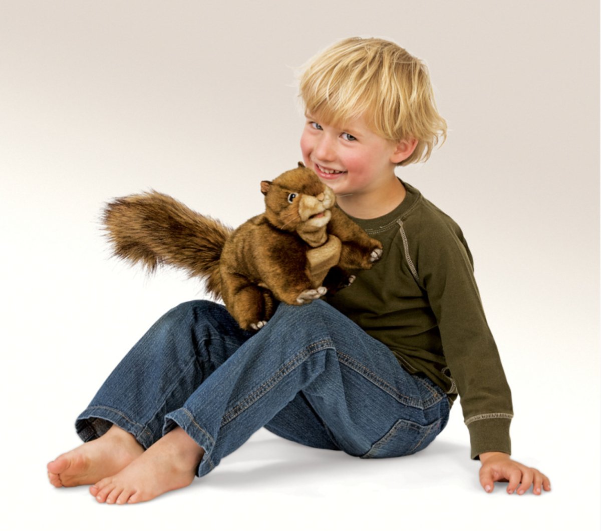 Folkmanis - Red Squirrel Puppet