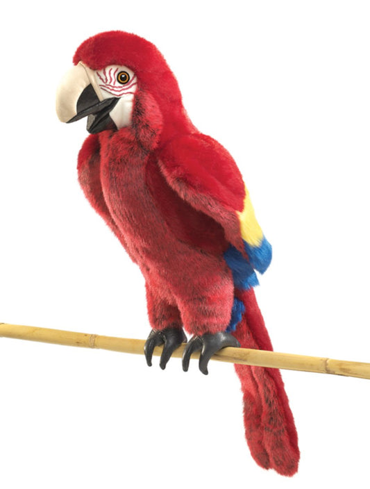 Folkmanis - Scarlet Macaw Puppet