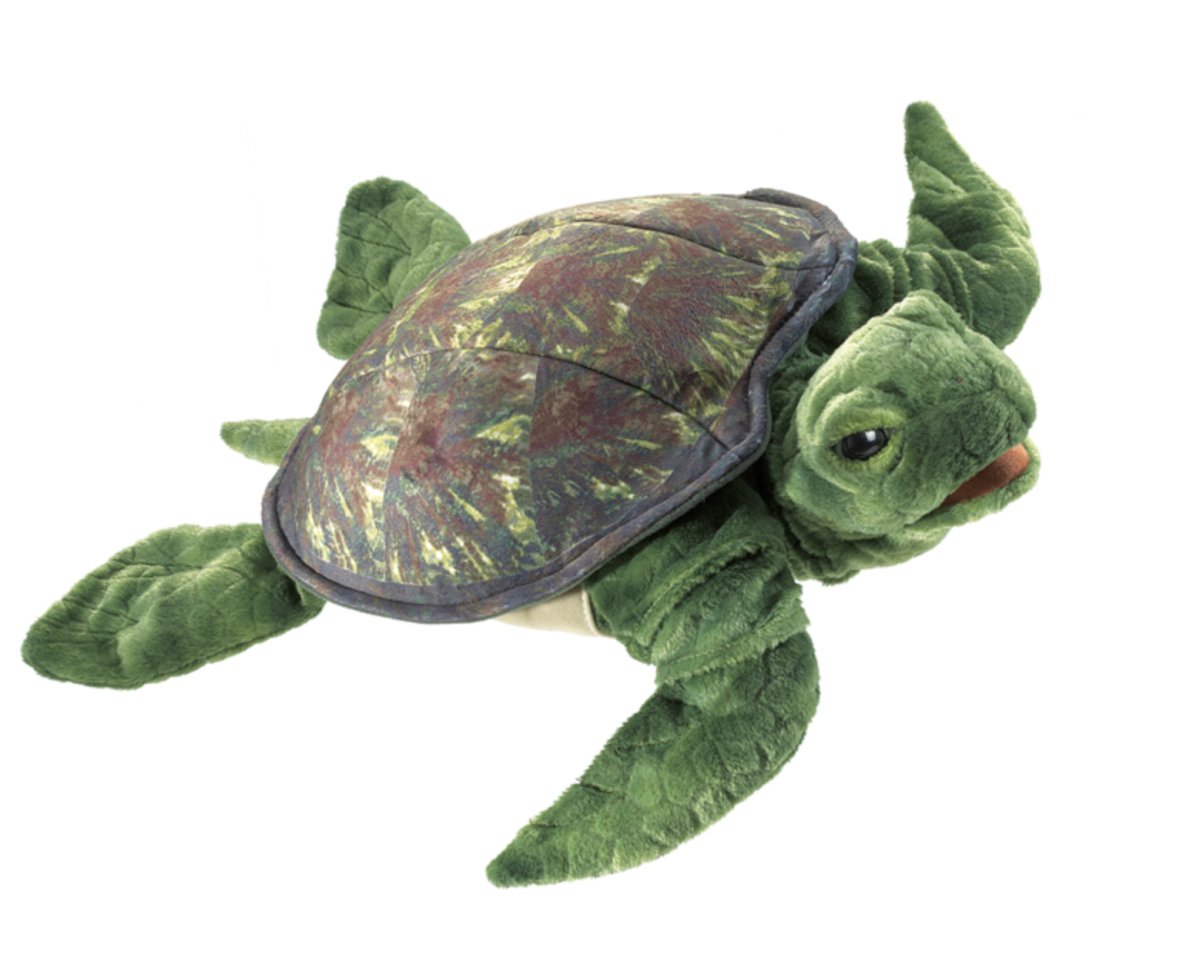 Folkmanis - Sea Turtle Hand Puppet