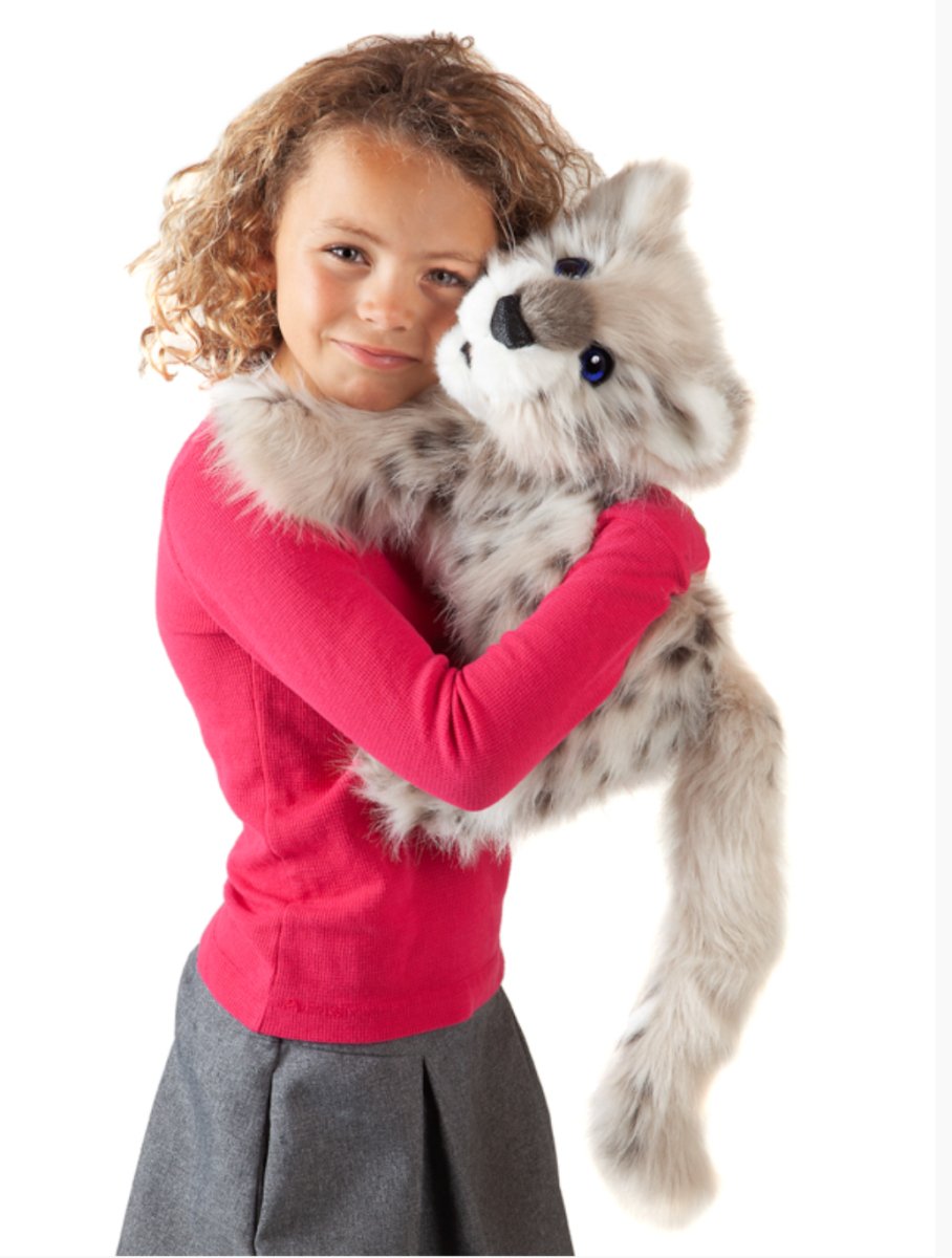 Folkmanis - Snow Leopard Cub Puppet