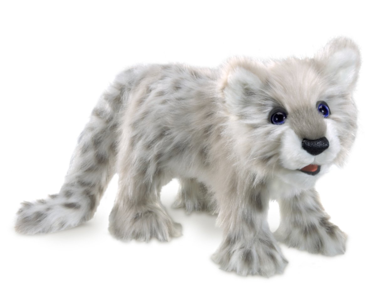 Folkmanis - Snow Leopard Cub Puppet