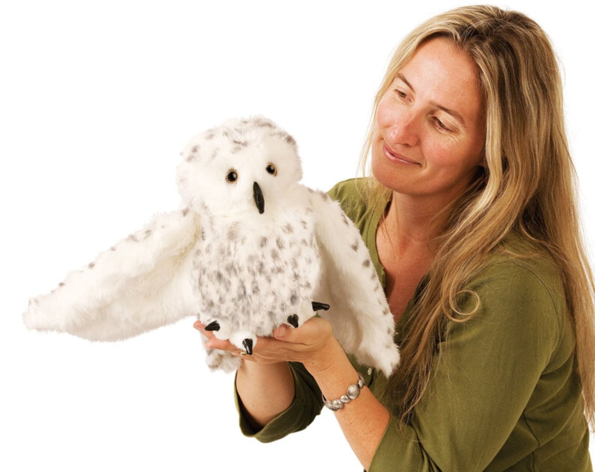 Folkmanis - Snowy Owl Puppet