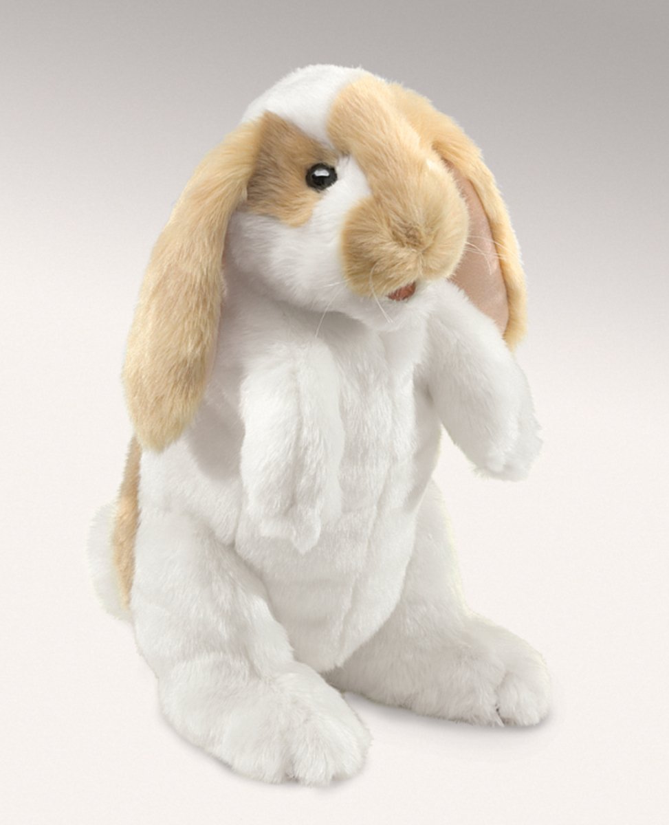 Folkmanis - Standing Lop Rabbit Puppet