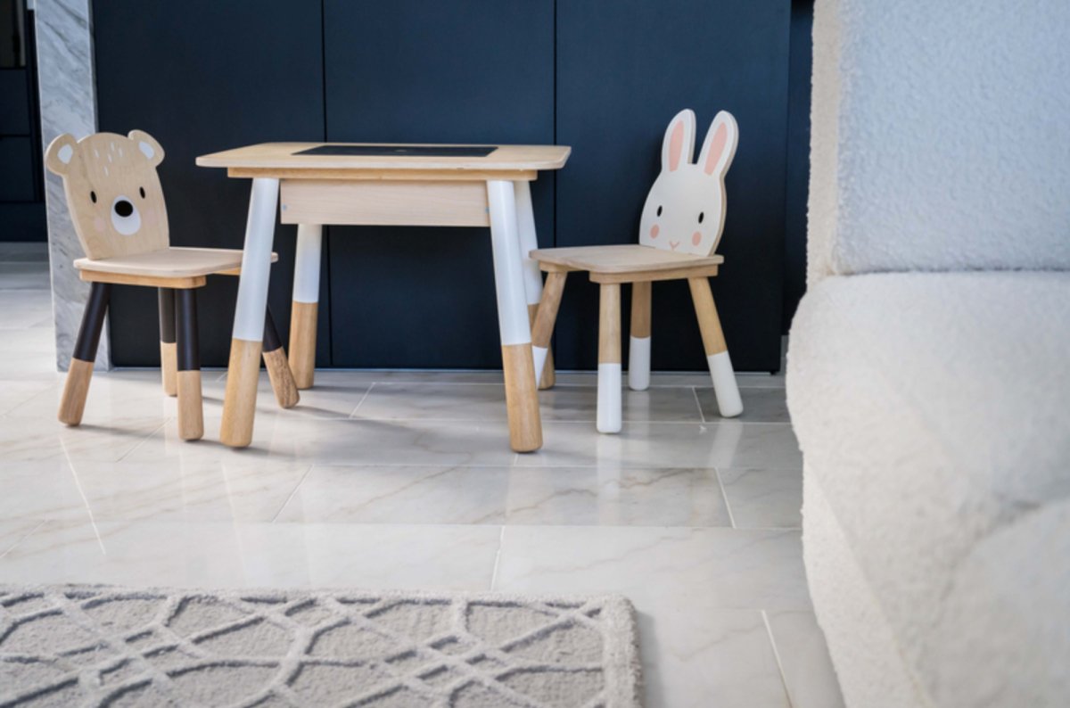 Forest Wooden Table and 2 Chairs - Tender Leaf Toys