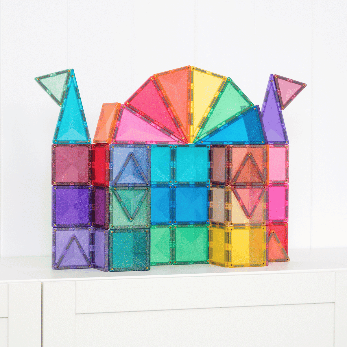Glitter Castle Pack 48 pc - Connetix