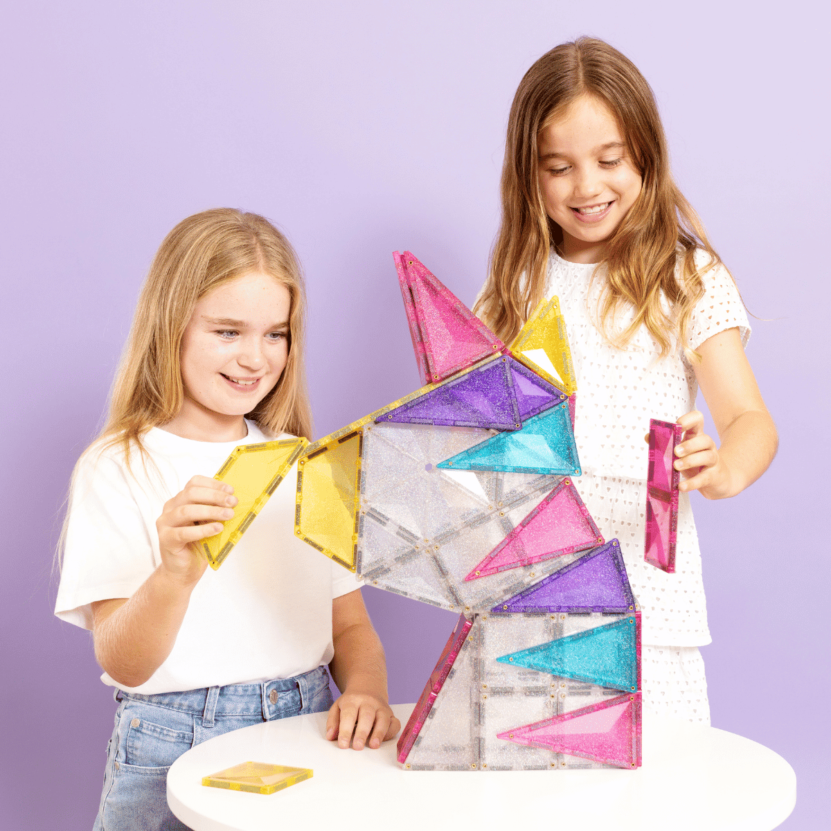 Glitter Unicorn Pack 56 pc - Connetix