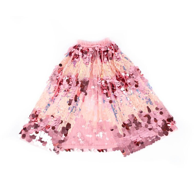 Great Pretenders - 5th Avenue Pink Pailette Cape Size 4 - 6
