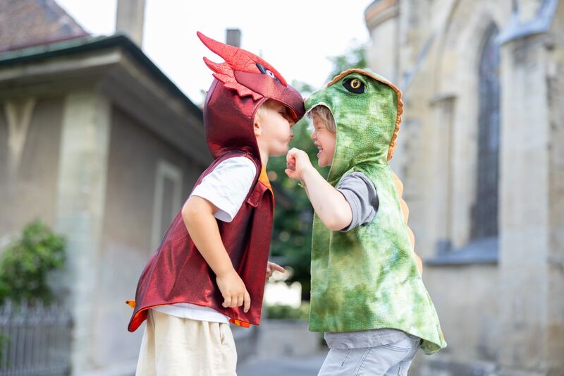 Great Pretenders - All Day Everyday Red Dragon Vest Size 3 - 4