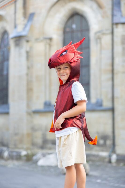 Great Pretenders - All Day Everyday Red Dragon Vest Size 3 - 4