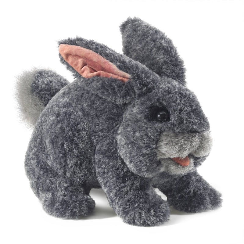 Grey Bunny Rabbit Puppet - Folkmanis