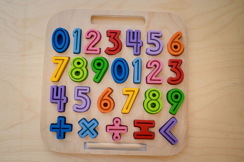 Handcarry 123 Number Trace Puzzle - Kiddie Connect