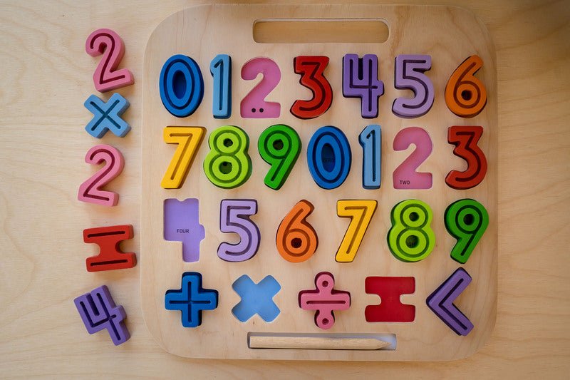 Handcarry 123 Number Trace Puzzle - Kiddie Connect