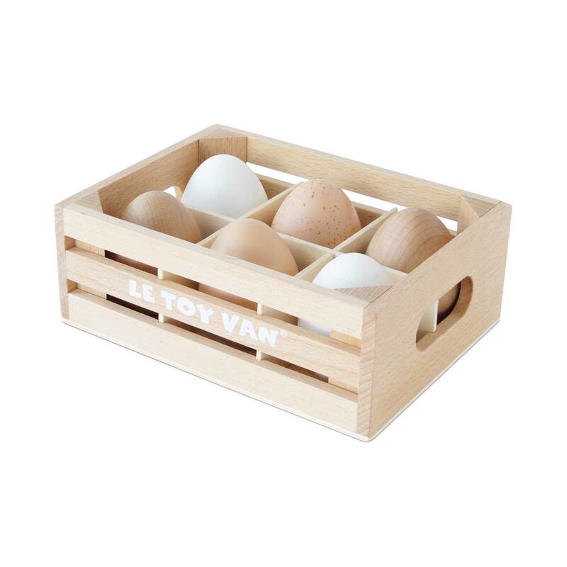 Honeybake Farm Eggs in Crate - Le Toy Van