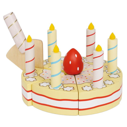 Honeybake Vanilla Birthday Cake - Le Toy Van