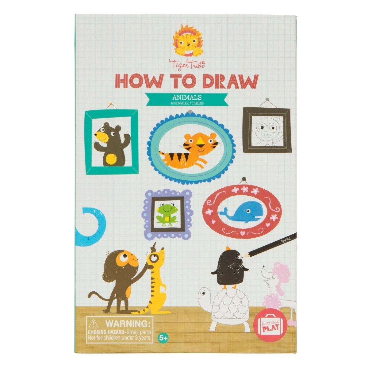 How to Draw Animals | Tiger Tribe