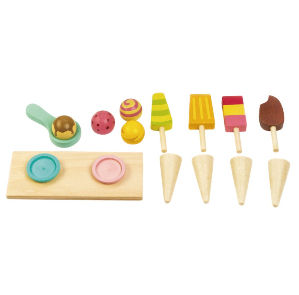 Ice Cream Cart Toy Set - Tender Leaf Toys